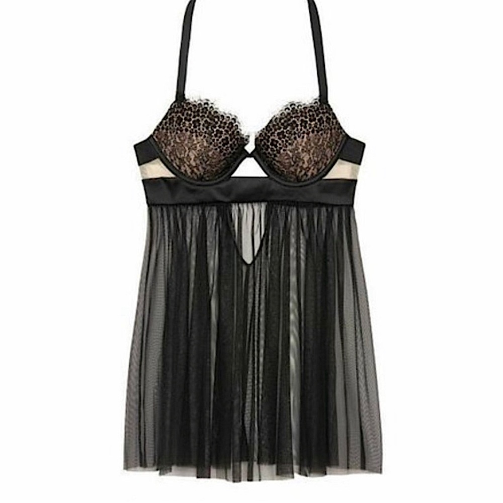 NWOT Victorias Secret Very Sexy Eyelash Babydoll
